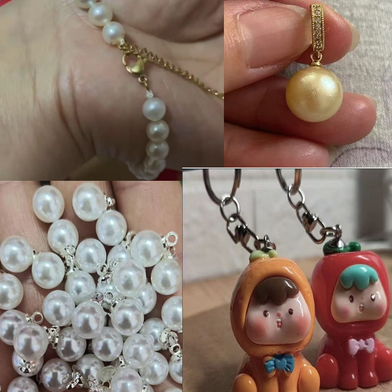 20개 4/5/6/8/10mm 스테인리스 스틸 비즈 엔 - Jewelry Making Charms 리뷰 및 가격