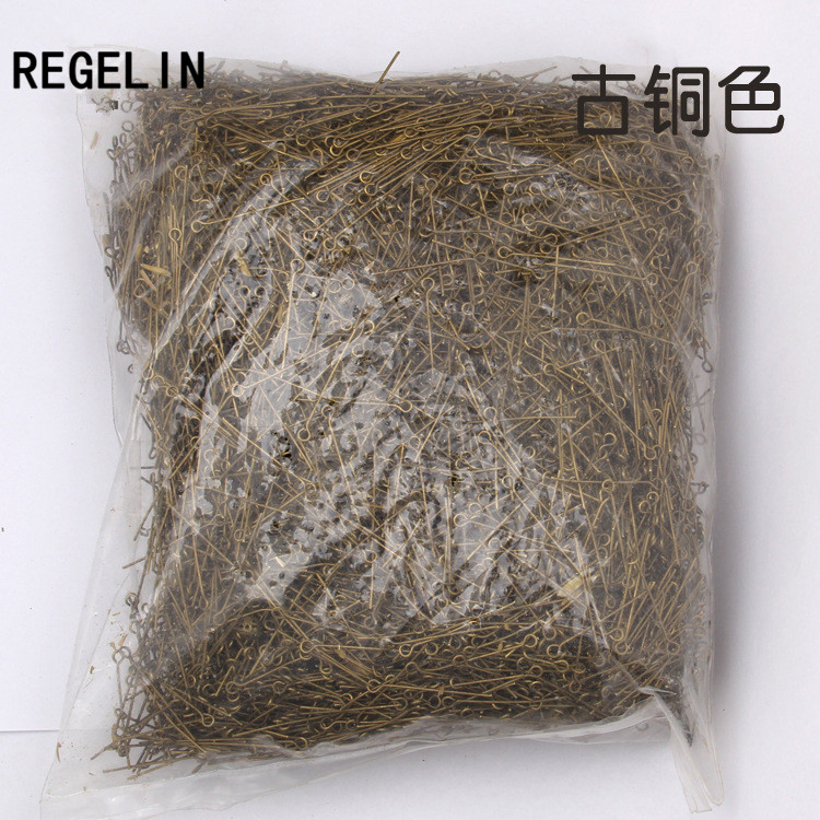 REGELIN 로즈 골드 컬러 금속 핀 바늘, 아이 핀 - Jewelry Making Rivets 리뷰 및 가격