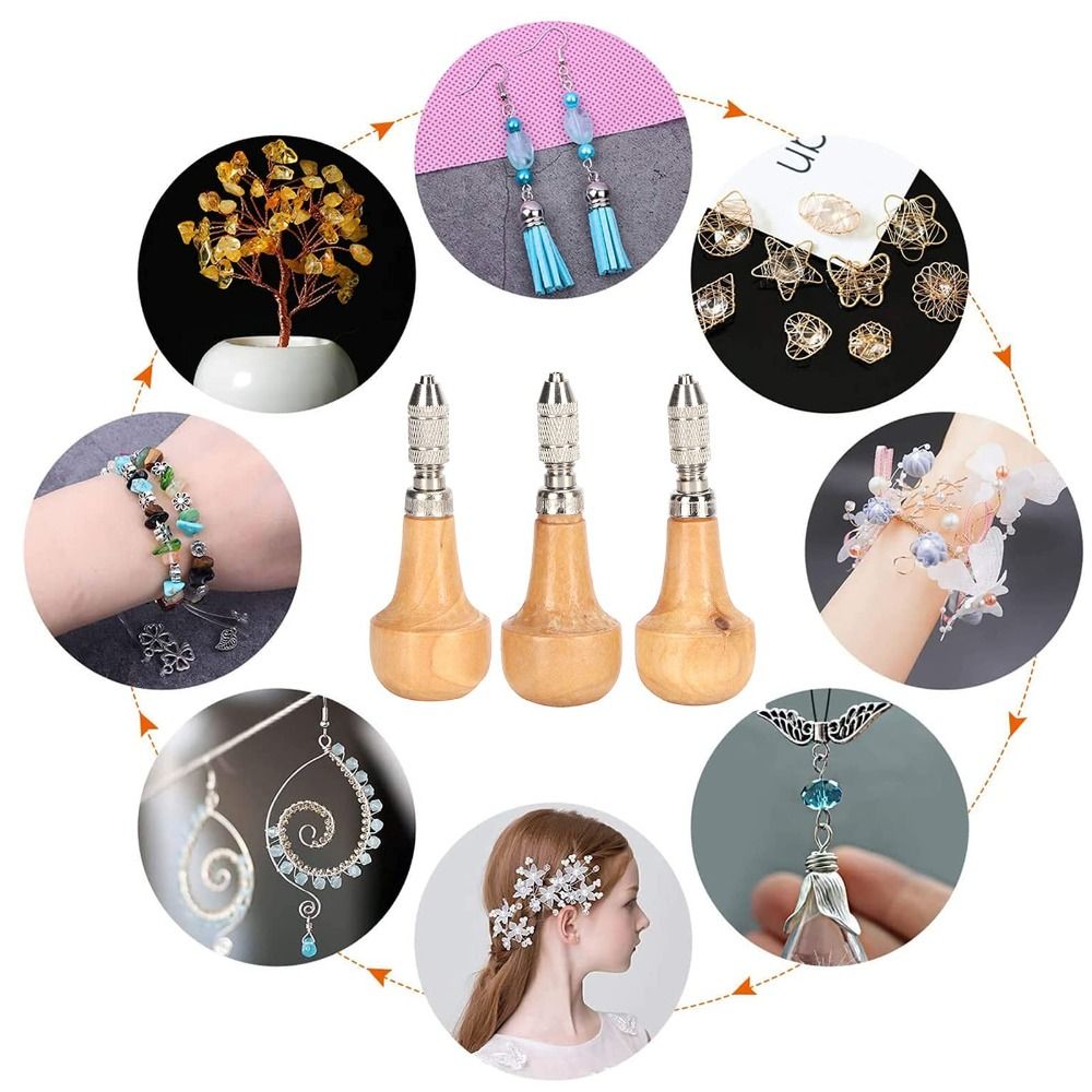 나무 손잡이가 있는 편안한 형태의 핀 바이스, 추가 콜 - Jewelry Making Vise 리뷰 및 가격