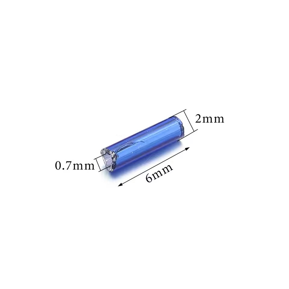 10g/팩 2mm 유리 시드 비즈 컬러풀한 원통형 비즈 - Seed Bead Tube 리뷰 및 가격