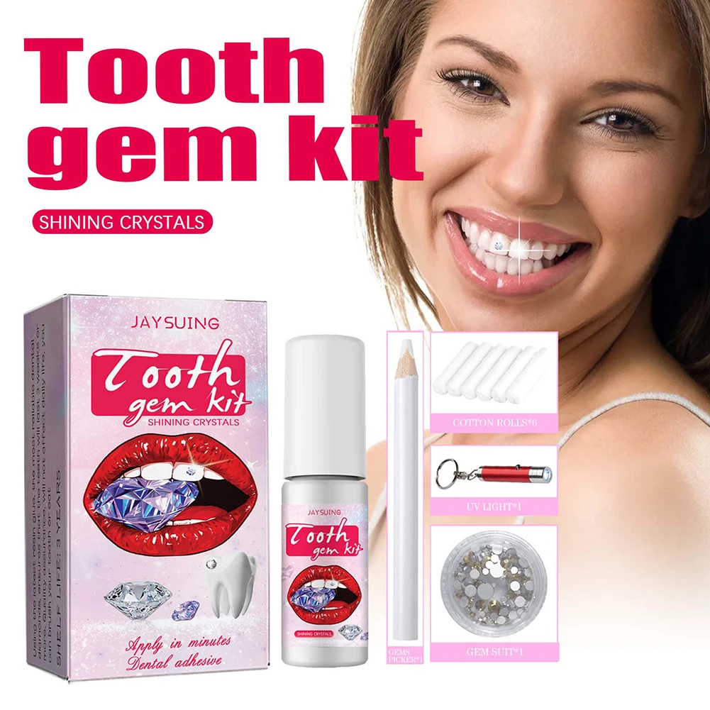 DIY 치아 보석 키트, 경화 조명 접착제, 크리스탈  - Jewelry Making Kit Professional 리뷰 및 가격